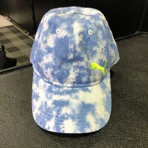 NWOT Puma Buckle back baseball hat/cap,tie dye,embroidered puma logo